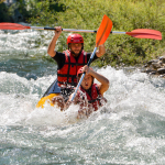 Fonte des neiges dans le parc du mercantour prés de Cannes
