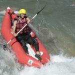 En solo kayak air boat pour débutants 