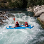 Un rapide qui secoue vers Puget théniers et Entrevaux