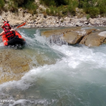 Canoraft en double sur le var dans les Alpes-Maritimes